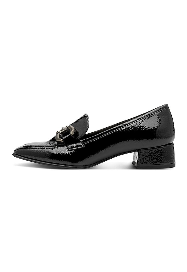 Pantofi loafer cu toc masiv