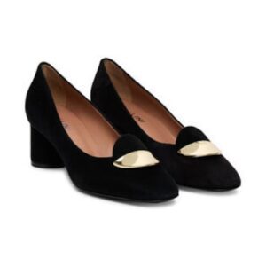 Pantofi din piele naturala - negru - Negru