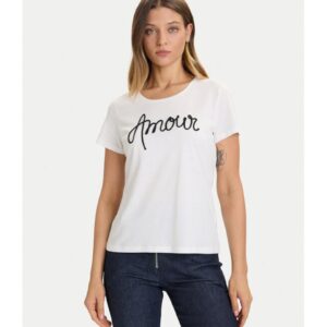 Tricou dama - Bumbac/Modal - Alb