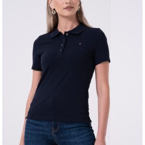Tricou polo slim fit - Albastru ultramarin