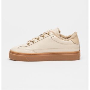 Pantofi sport din piele Enjoy - Bej