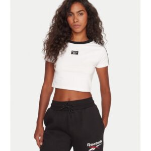 Tricou dama -  Bumbac/Elastan - Alb