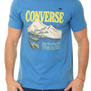 Tricou barbati  Bumbac - Albastru2