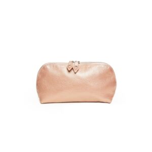 Geanta dama piele -  Portfard St. Tropez - roz inchis - 23 x 8 x 14 cm