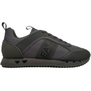Pantofi sport pentru Barbati - Black White Cordura - X8X027-XK219-Q748 - Gri - Gri