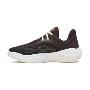 Pantofi pentru baschet Curry Splash 25 - Alb/Maro inchis