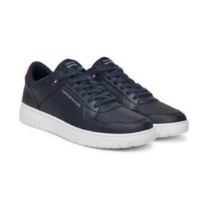 Tenisi barbatesti - 305437327 - piele naturala - bleumarin