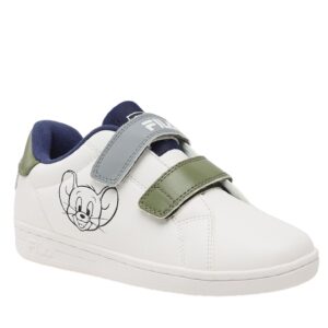 Pantofi sport copii -  Piele ecologica - Alb - 34EU