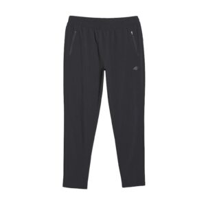 Pantaloni sport barbati negri - uscare rapida - fibre sintetice/elastan