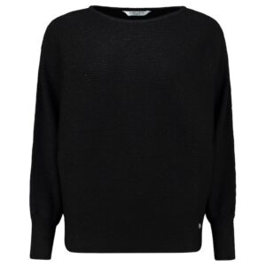 Pulover cu decolteu rotund - Negru