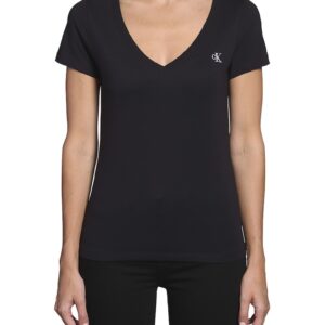Tricou slim fit din amestec de bumbac organic 77 - Gri antracit