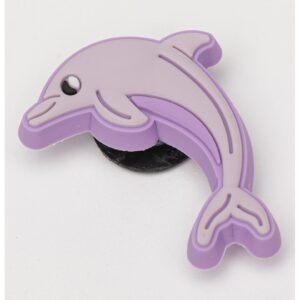 Talisman in forma de delfin - pentru saboti - Lila