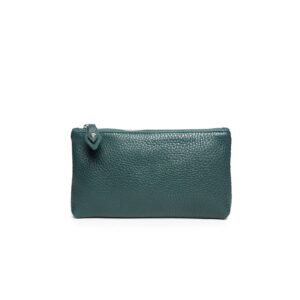 Portfard piele - St. Ives - verde - 20 x 3 x 12 cm