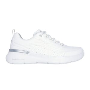 Pantofi sport de piele ecologica - Alb