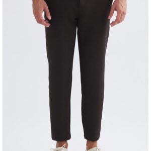 Pantaloni chino slim fit - Maro inchis