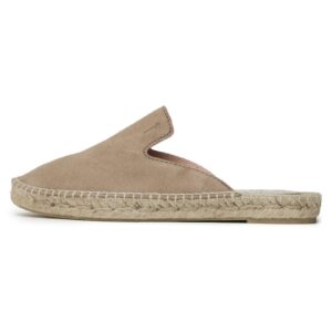 Espadrile pentru femei - 302778294 - piele naturala - maro