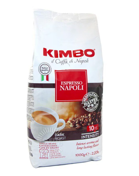 Boabe de cafea Espresso Napoli, Kimbo, 1 kg