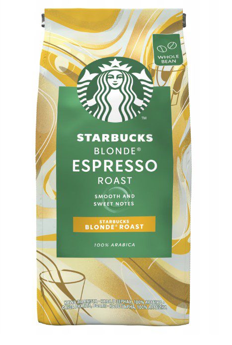 Cafe Starbucks Blonde Roast, boabe, gust dulce, 200g
