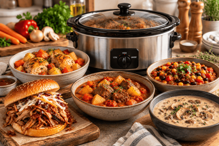 Cozy Slow-Cooked Comfort Feast
