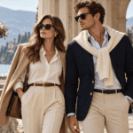 Lake Como Couple in Classic Elegance