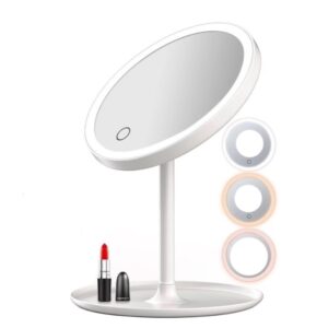 Oglinda cosmetica cu led pentru machiaj