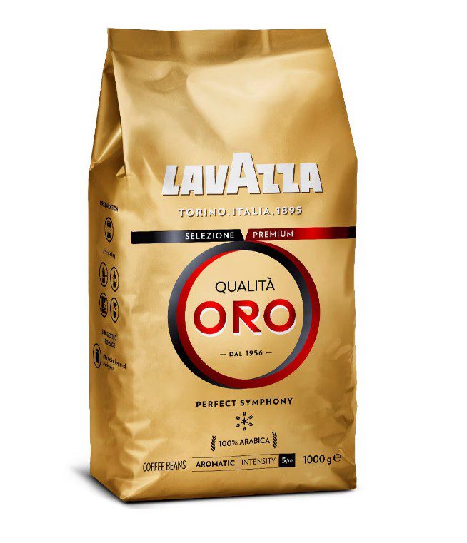 cafea boabe lavazza oro 100 arabica
