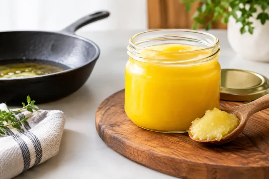 Ghee unt: cum îl folosești corect în bucătărie